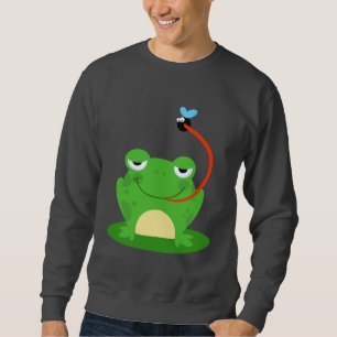 Sudadera Animal divertido anfibio del dibujo animado del