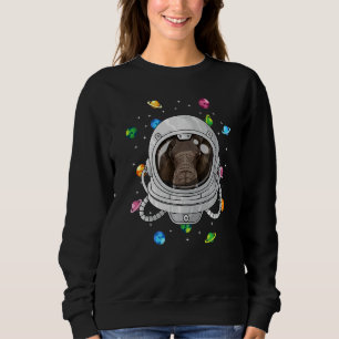 Sudadera Animal elefante astronauta en la Universidad Cosmi