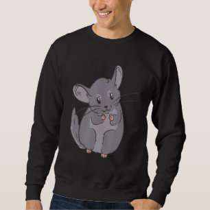 Sudadera Animal femenino de la Mascota de Chinchilla