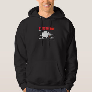 Sudadera Animal Reptil Prehistórico Dinosaurio Stegosaurus