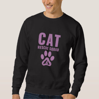 Sudadera Animal Rescue Shelter Cat Rescue Squad