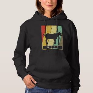 Sudadera Animal retro de la cosecha de cabra
