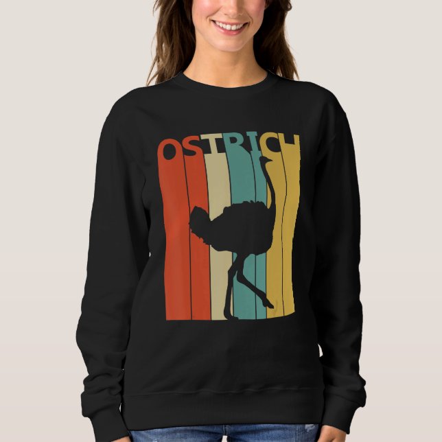Sudadera Animales de avestruz (Anverso)