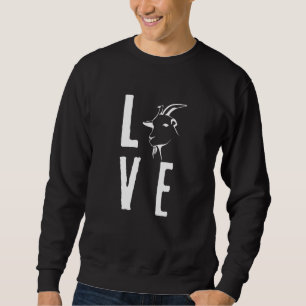 Sudadera Animales de criadores de cabras de amor