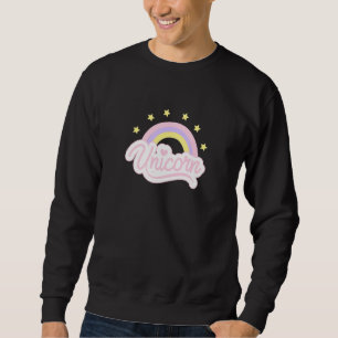 Sudadera Animales de Cuentos de Hadas Coloridos Unicornio A