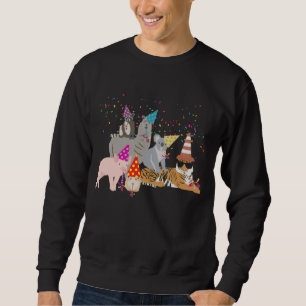 Sudadera Animales de fiesta - Animales aburridos que tienen