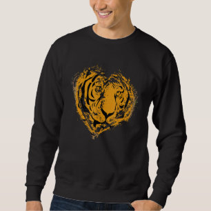 Sudadera Animales De Gato Salvajes Del Tigre De Bengala Par