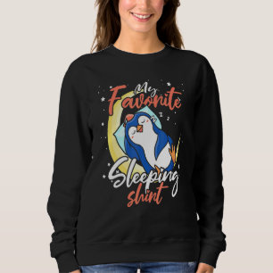 Sudadera Animales de la Antártida Napeando en la Luna Sleep