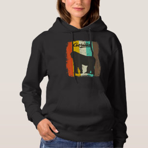 Sudadera Animales de la cultura vintage del Gorilla Retro 7