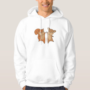 Sudadera Animales de la selva de ardilla de ciervos