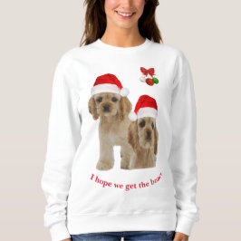Sudadera animales de Navidad