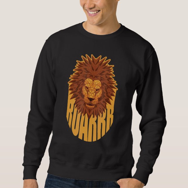 Sudadera Animales de vida salvaje de león lindo Jungles Kin (Anverso)