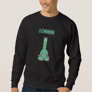 Sudadera Animales de Yoga de Alpaca Ejercicio Tranquilo Zen