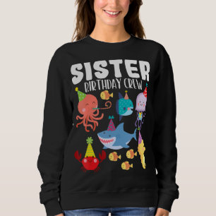 Sudadera Animales del mar de Cute Criaturas oceánicas Fiest
