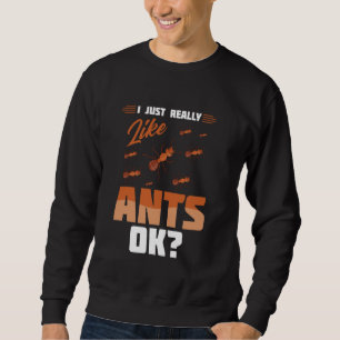 Sudadera Animales divertidos de insectos de hormigas adoran