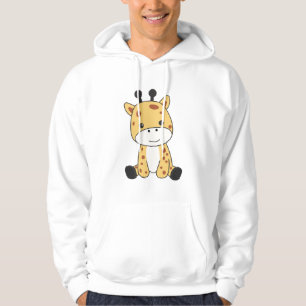 Sudadera Animales dulces de jirafa para niños jirafas zooló
