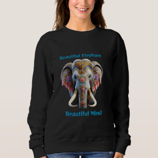 Sudadera animales exóticos Elefante Mente Hermosa Col Tibet