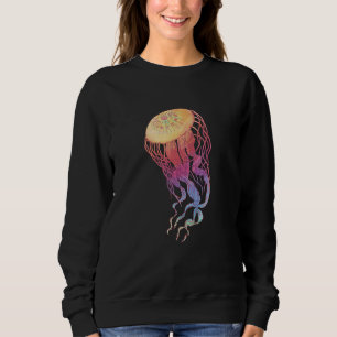 Sudadera Animales marinos Colorful Jellyfish