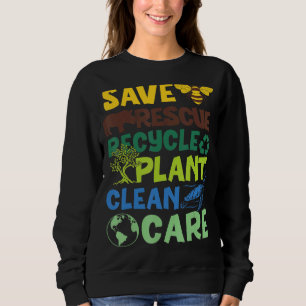 Sudadera Animales rescatados Rescate animal Salvar abejas 1