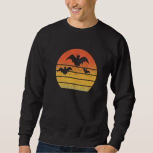 Sudadera Animales salvajes de los años 70 de Bats Retro Vin