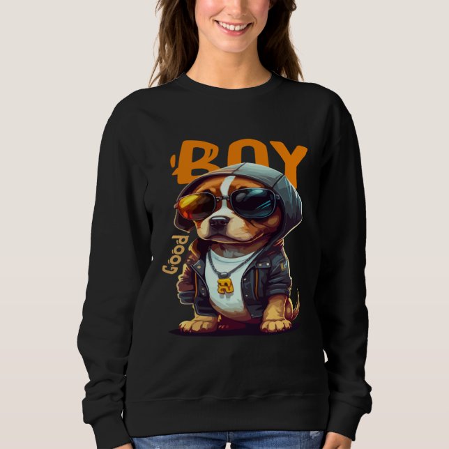 Sudadera Animals Dog Cat Owl Fox Cute  5 (Anverso)