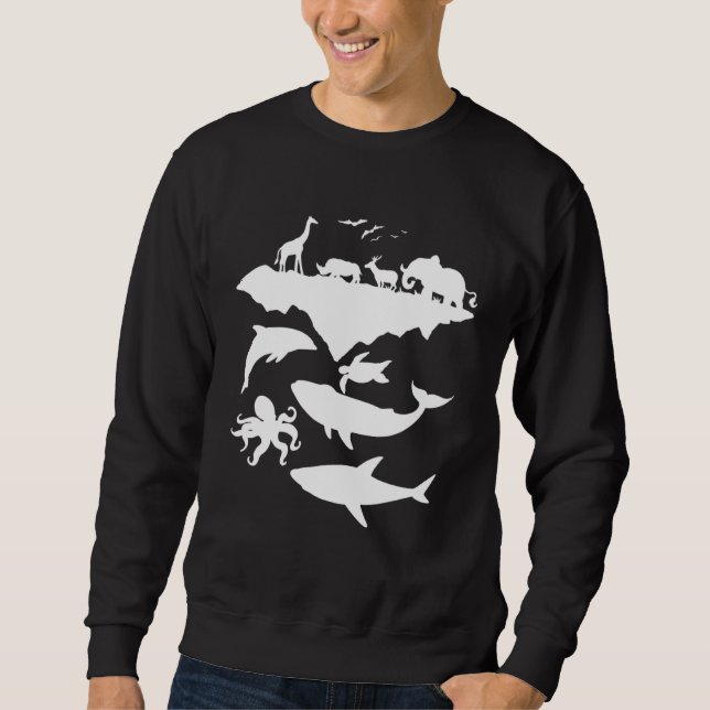 Sudadera Animals Of The World Wildlife Conservation (Anverso)