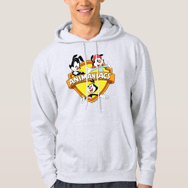 Sudadera Animaniacs | Warner Brothers & Sister WB Shield (Anverso)