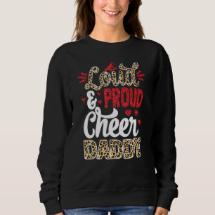 Sudadera Animar al papá mayor fan impresión de leopardo y p