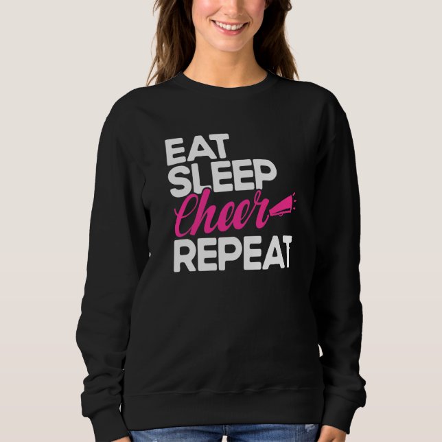 Sudadera Animar Comer Dormir Animar Repetir Animadora Ba (Anverso)