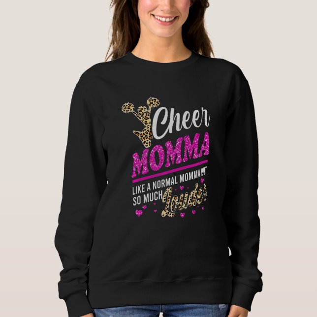 Sudadera Animar La Mayor Impresión De Fan Leopard Y Pom Pom (Anverso)