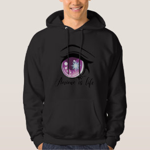 Sudadera Anime es Vida Ojos de Anime
