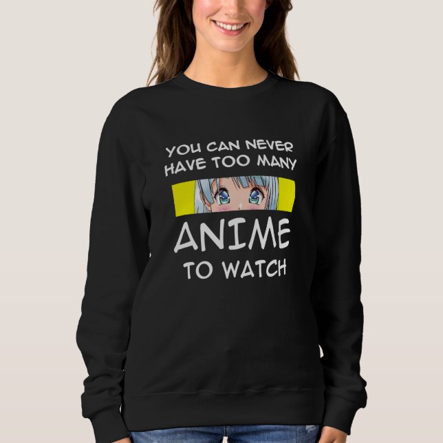 Sudadera Anime kawaii saying for boys and girls (Anverso)