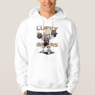Sudadera anime luffy gear 5 - gimnasio de levantamiento de