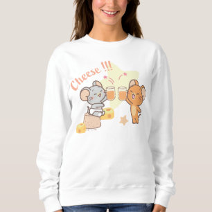 Sudadera Anime Tuffy y Jerry Cheese