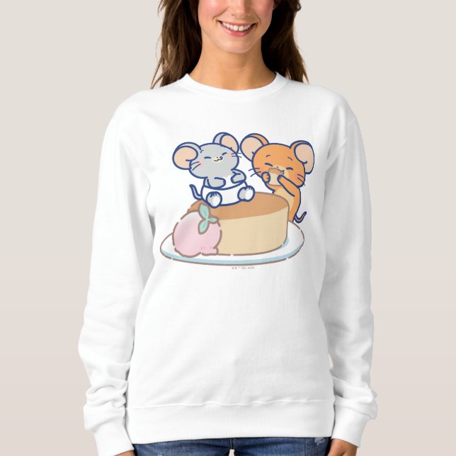 Sudadera Anime Tuffy y Jerry Cheesecake (Anverso)