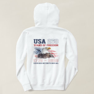Sudadera Aniversario 250 de América USA 1776 personalizado