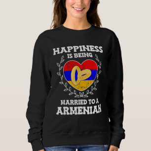 Sudadera Aniversario de bodas casado con una esposa armenia