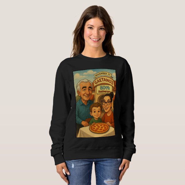 Sudadera Aniversario de la Feria de Tierrasanta (Anverso completo)