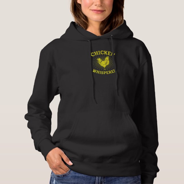 Sudadera Aniversario de la siembra de pollo Whisperer (Anverso)