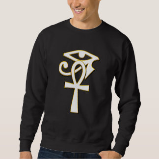 Sudadera Ankh Con Ojo De Ra Horus Hieroglyphs Sistema Egipc