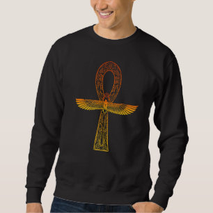 Sudadera Ankh Símbolo Antiguo Egipcio Ojo de Horus Escaraba