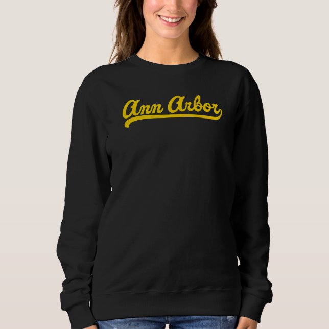 Sudadera Ann Arbor Michigan Home State (Anverso)
