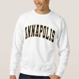 Sudadera Annapolis Maryland Vintage College Style