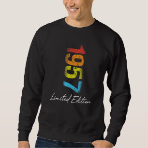 Sudadera Año de Cumpleaños 1957 Usado Grunge