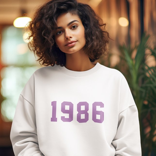 Sudadera Año de Cumpleaños | Moderno Elegante Original Dive (Subido por el creador)