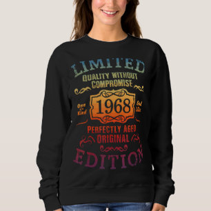 Sudadera Año de Cumpleaños Retro 1968 Vintage usado