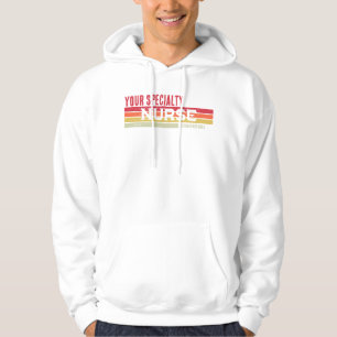 Sudadera Año de graduación de la especialidad de enfermería