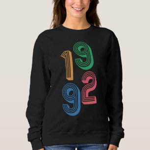 Sudadera Año de nacimiento - 1992 - Camiseta de cumpleaños 