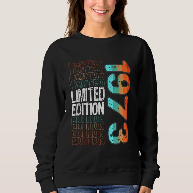 Sudadera Año de nacimiento retro vintage 1973 (Anverso)