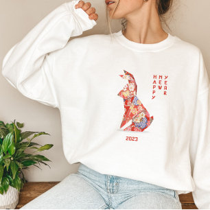 Sudadera Año del Conejo 2023: El origen del conejo rojo